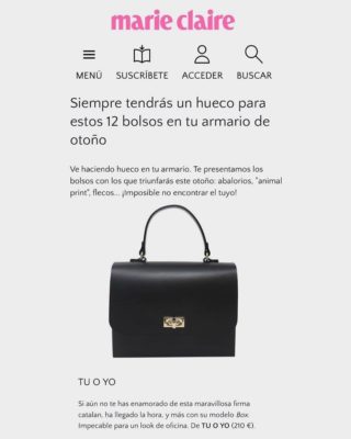 bolso de piel box